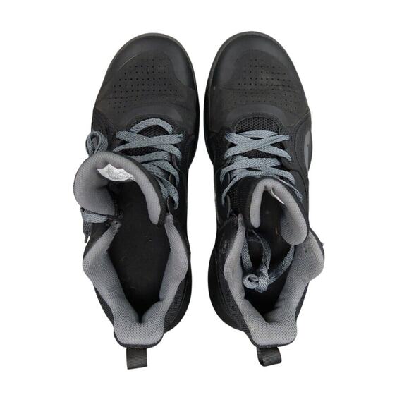 Nike Shoes Mens 9 Athletic Trainer Fly By Mid 2 Black Dark Grey Basketball Sport - Picture 6 of 12